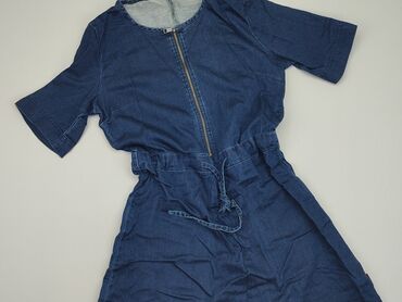 różowa satynowa sukienki: Dress, L (EU 40), condition - Perfect
