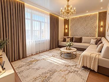 4 комнаты, 100 м², Арча-Бешик ж/м Элитка, 1 этаж, Дизайнерский ремонт