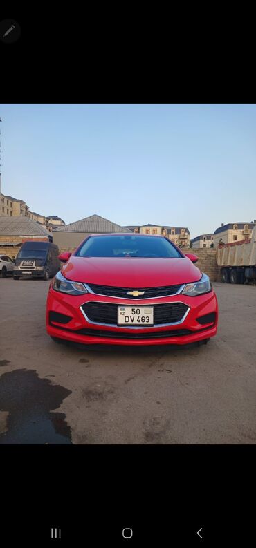 xacmaz masin: Chevrolet Cruze: 1.4 l | 2017 il 88000 km Hetçbek