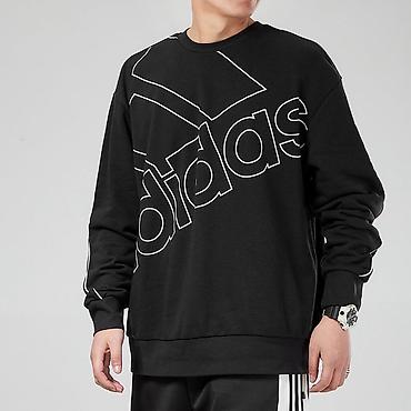 лыжные брюки: Мужская толстовка, S, Adidas, Б/у, цвет - Черный, Самовывоз, Платная доставка — 3