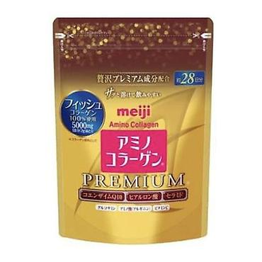 creatine monohydrate: Meiji Amino Collagen Premium коллаген 196 г, Япония Коллаген в порошке — 1