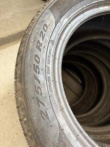 dr marcus: Шины 275 / 50 / R 20, Зима, Б/у, Комплект, Внедорожные (АТ/МТ), Италия, Pirelli — 4