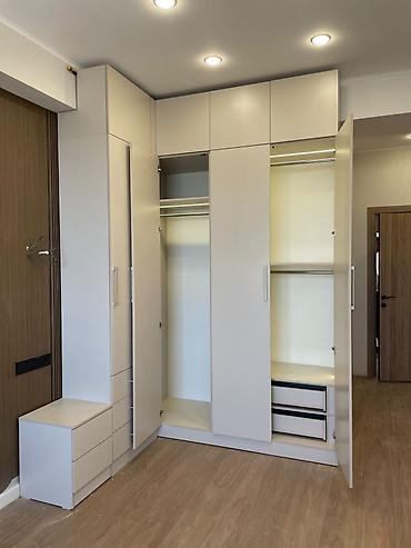 Мебель: На заказ КВ метр 7500сом Встроенные шкафы и модуль хранения в — 8