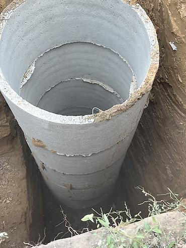 90: Железобетонное (ЖБИ) кольцо для септика Размер: 150 x 90 x 8 см, Платная установка, В розницу — 2