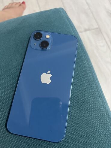 цена 13 про бишкек: IPhone 13, Б/у, 256 ГБ, Синий, Коробка, 85 %