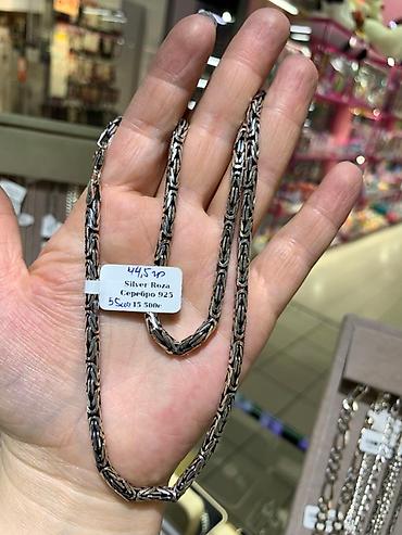 Серебряные цепочки: Серебряные цепочки Silver Roza, проба 925. - Материал: серебро 925 — 8