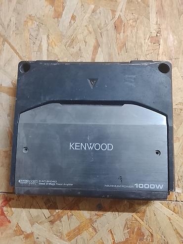 Техника жана электроника: Сабвуферный короб с двумя динамиками Kenwood Описание: - Два — 3