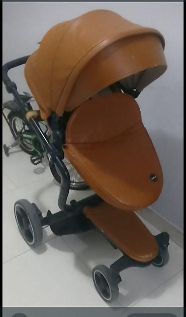 Uşaq arabaları: Uşaq arabası – şəhər üçün komfortlu model - Rəng: karamel/qəhvəyi - — 1