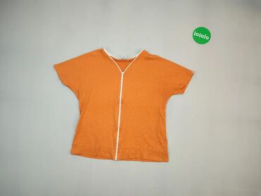 Koszulka XL (EU 42), wzór - Jednolity kolor, kolor - Pomarańczowy