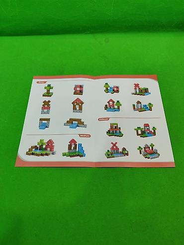 Игрушки: Конструктор магнитный Майнкрафт для развития детей🟩🟨 Комплектация — 5