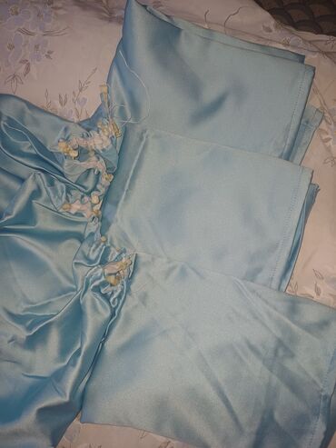 roze zavese za deciju sobu: Blackout curtains, Custom cm, color - Light blue