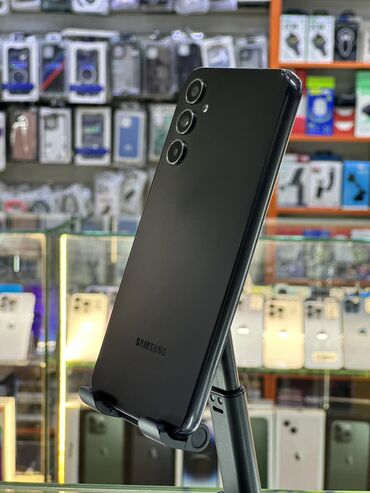 самсунг 2023: Samsung Galaxy A34 5G, Колдонулган, 128 ГБ, түсү - Кара, 2 SIM