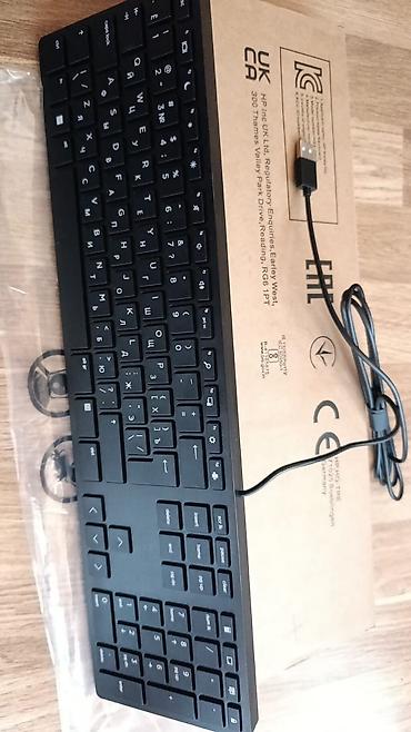 бу компьютер: USB klaviatura – HP brendi - Bağlantı: USB kabel (plug-and-play — 2