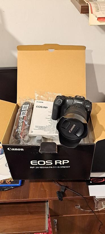 2 ci el ayfon: Canon EOS RP tam kadrli güzgüsüz fotoaparat – RF 24-105mm f/4-7.1 IS — 1