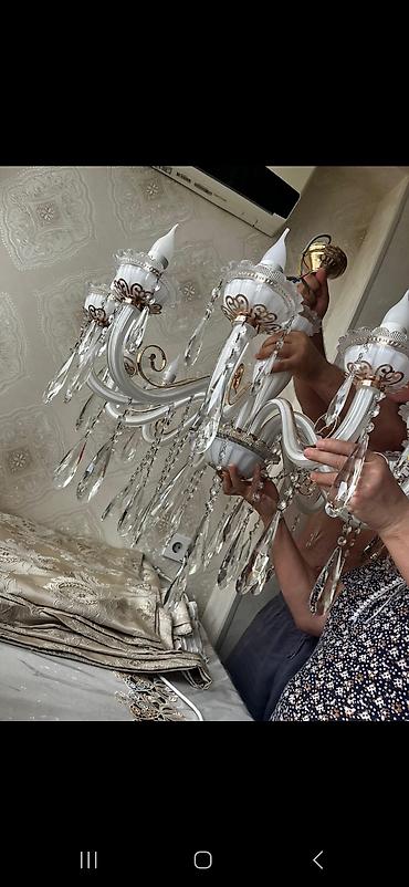 Ev və bağ: Çılçıraq, 5 lampa, Metal — 1