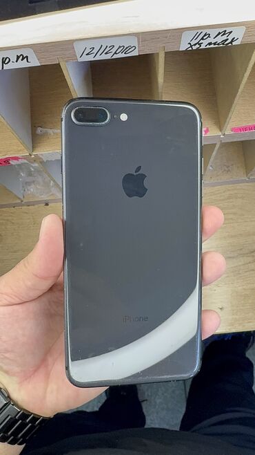 iphone 7 128gb бишкек бу: IPhone 8 Plus, Колдонулган, 256 ГБ, Коргоочу айнек, Каптама, 100 %