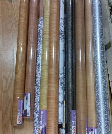 Vinil divar kağızı, oboy: Rulonunda uzunlugu 10 metr eni 90 sm olur,arxasi ozu kleylidir. Vinil — 11