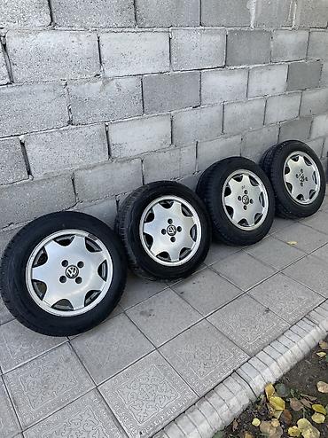 р14 r14: Литые Диски R 14 Volkswagen, Комплект, отверстий - 4, Б/у — 7