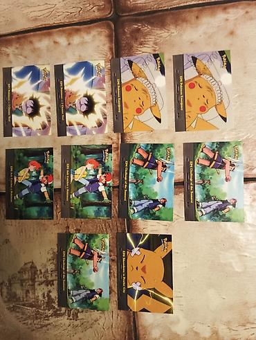stanlio i olio slike: Pokemon kolekcionarske nalepnice/kartice – set tematskih kartica iz — 5