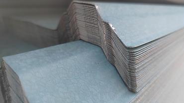 Mavi rəngli dam örtüyü – profil metal panellər - Material: profil lalafo.az -da — 5 Mavi rəngli dam örtüyü – profil metal panellər - Material: profil — 5