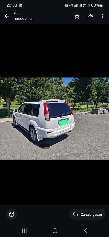 hyundai h1 8 1: Nissan X-Trail, ağ rəngli, 5 qapılı kompakt SUV. Xüsusiyyətlər: - — 4