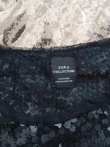 Женская одежда: Топы с пайетками, из Европы 1) ZARA COLLECTION - Женский топ на — 2