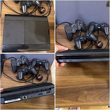 playstation 4 disc: Playstation 3.qiymet 230 man.Oyun pultu 3ədəd,1ana şnur,2şarj — 1