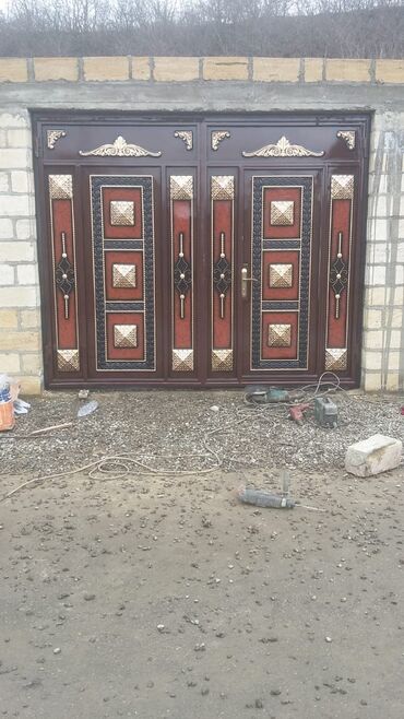 Həyət darvazaları: Yeni Dəmir Həyət darvazası, Yana açılan, 3 m, Mexaniki, Qapı ilə, Kredit yoxdur, Ödənişli quraşdırma, Rayonlara çatdırılma, Ödənişli çatdırılma -da lalafo.az — 18 Həyət darvazaları: Yeni Dəmir Həyət darvazası, Yana açılan, 3 m, Mexaniki, Qapı ilə, Kredit yoxdur, Ödənişli quraşdırma, Rayonlara çatdırılma, Ödənişli çatdırılma — 18