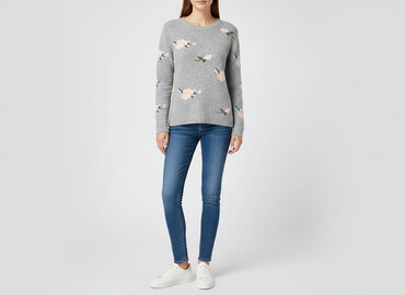 top sweterkowy zara: Topshop, Sweter damski, rozmiar S