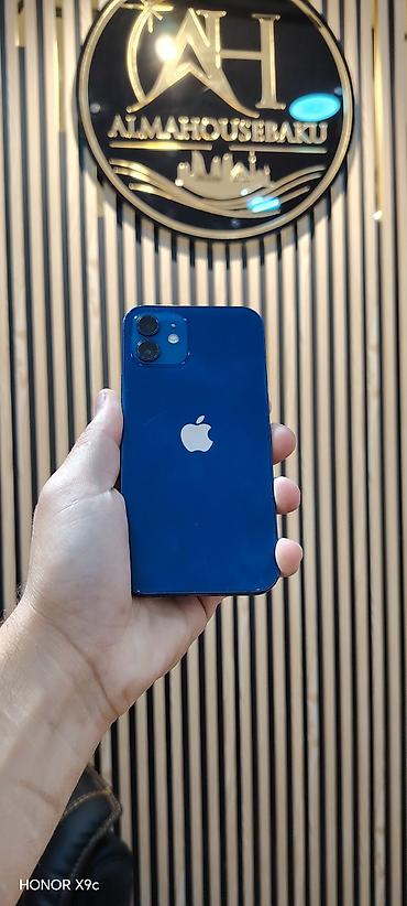 iphone 13 pro islenmis: IPhone 12, 64 GB, Göy, Face ID, Sənədlərlə, Zəmanət — 1