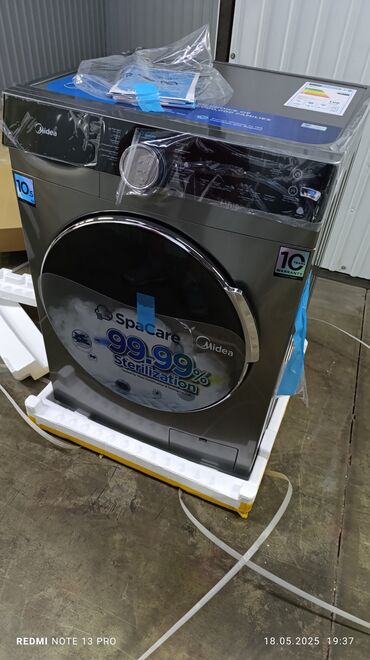 Стиральные машины: Стиральная машина Midea, Новый, Автомат, 10 кг и более, Компактная at lalafo.kg — 9 Стиральные машины: Стиральная машина Midea, Новый, Автомат, 10 кг и более, Компактная — 9