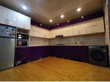 Sifarişlə mətbəx mebeli: Sifarişlə mətbəx dəsti, Özü çəkən petlələr, Mat laminat, Kredit yoxdur, Pulsuz çatdırılma — 20