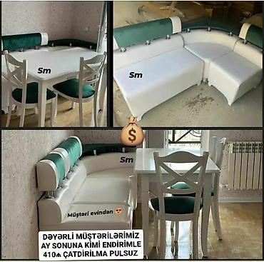 quba mas: Künc divan masa oturacaq rəng seçimi var — 1
