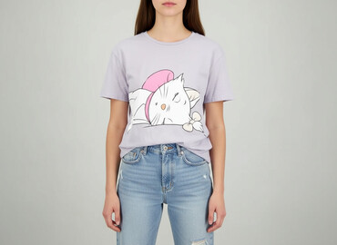 tom and jerry t shirt: Disney x Primark, Футболка жіноча, розмір L