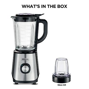 kokteyl blender: Blender Kenwood BLM45.240SS Kenwood BLM45.240SS güclü 1000 W — 2
