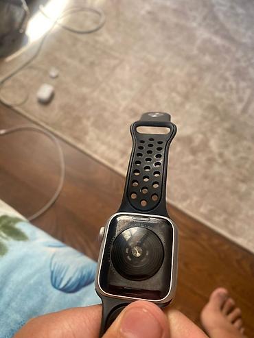 smart watch t500: Apple Watch (СЕ-1го поколения ), алюминиевый корпус серебристого — 2
