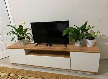 Тумбы и подставки для телевизора: Тумба и подставка для телевизора, Новый, Напольная, ЛДСП, цвет - Белый — 6