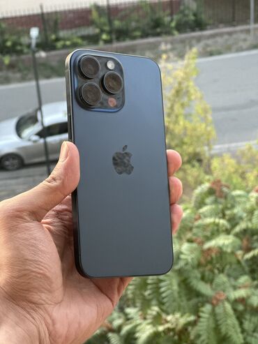 поко телефон цена: IPhone 15 Pro Max, Жаңы, 256 ГБ, Куту, 90 %