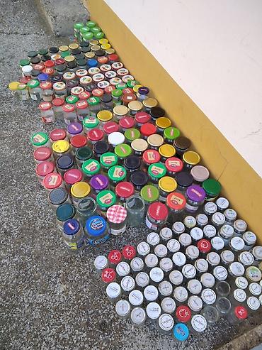 Ostalo posuđe: Razne tegle, teglice, false, flasice-razlicite gramaze. Sve cisto I sa — 1