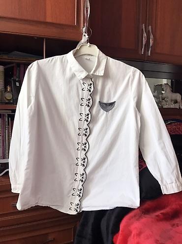 Топы и рубашки: Рубашка, цвет - Белый — 1