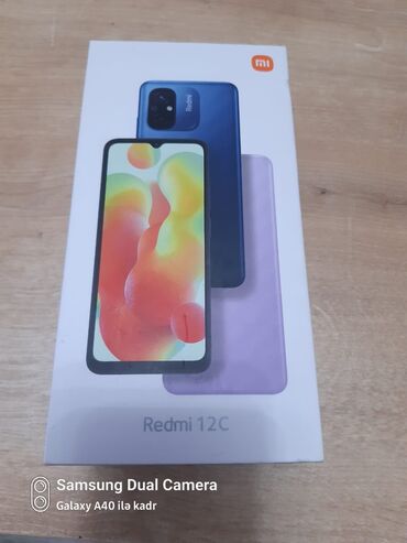mi a2 lite ekran qiymeti: Redmi 12C, 128 GB, rəng - Göy, Barmaq izi