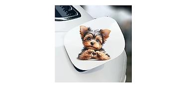 iž 12 bokerica: Nalepnica za automobil - Yorkie Nalepnica za automobil. Dimenzije — 5