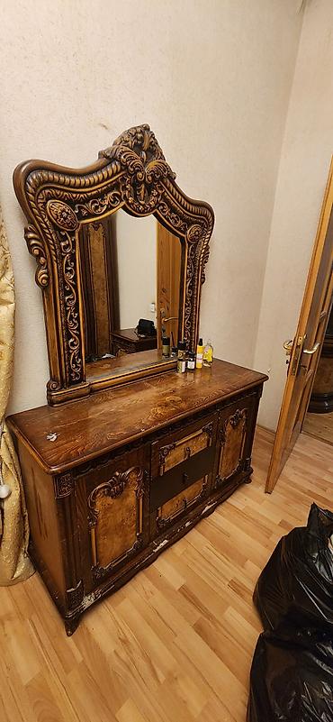 qedimi kravat: Klassik üslubda tam dəst mebel - Material: massiv ağac və təbii ağac — 1