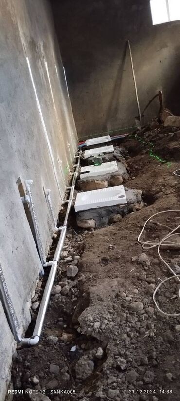 Digər ixtisaslar: Santexnik işləri,kanalizasiya borularını işləməsi radiatorlarini — 7