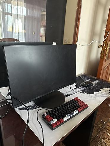 Monitorlar: Acer LED monitor - Ekran ölçüsü: təxminən 23–24 düym, nazik çərçivəli — 5