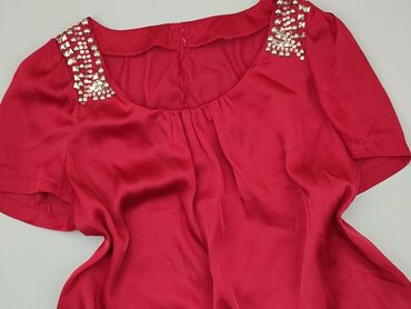 czerwona bluzki w serek: Блуза жіноча, стан - Задовільний