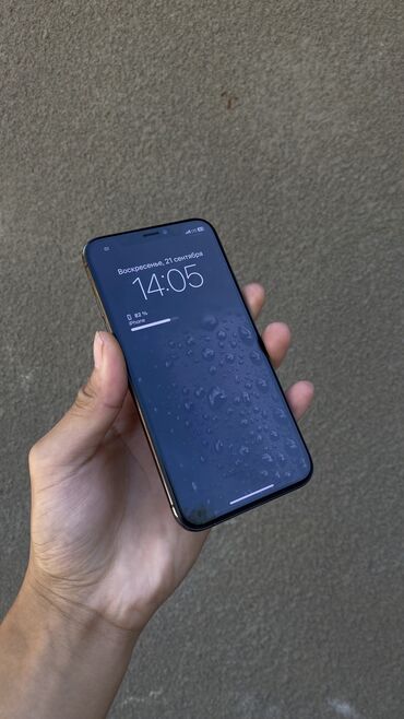 телефон s9: IPhone Xs, Колдонулган, 64 ГБ, Black Titanium, Каптама, 83 %