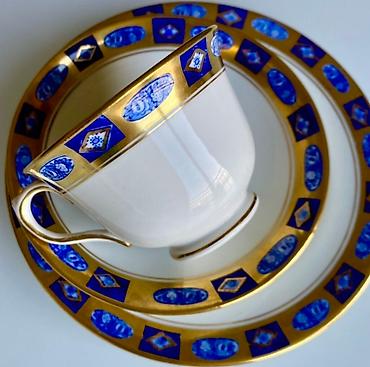 Кухонные принадлежности: 1. Одна чайная тройка, фарфор ( Бавария, Mitterteich) -6500 с 2) — 4