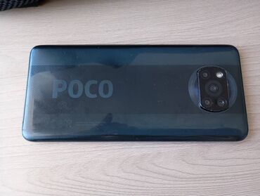 телефон трещина: Poco X3 Pro, Б/у, 256 ГБ, цвет - Черный, 1 SIM