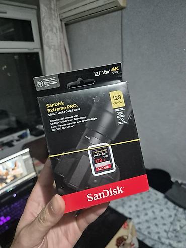256 gb ssd: Sandisk extreme pro 128 gb 200mb sürətlə Sandisk sd kart Sd kart Ssd — 1